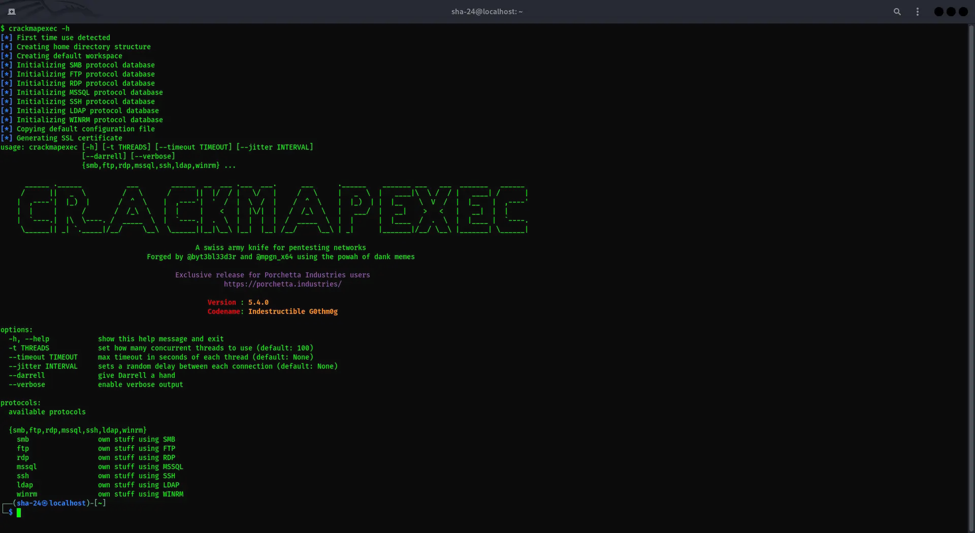 CrackMapExec